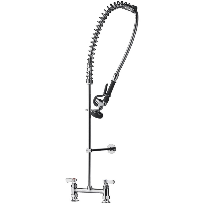 Douchette (bitrou) +robinet intermed.1/4"+Flexible